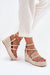 Ukrainian Vibe Merivelle Embellished Wedge Sandals Merivelle Embellished Wedge Sandals
