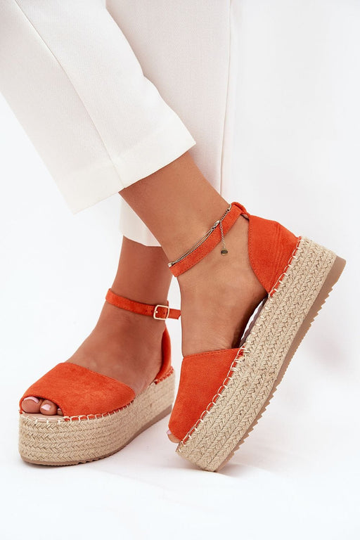 Ukrainian Vibe Orange / 5.5 Solisea Braided Platform Espadrilles Solisea Braided Platform Espadrilles