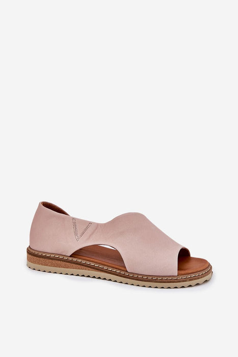 Ukrainian Vibe Orranise Covered-Heel Leather Sandals Orranise Covered-Heel Leather Sandals