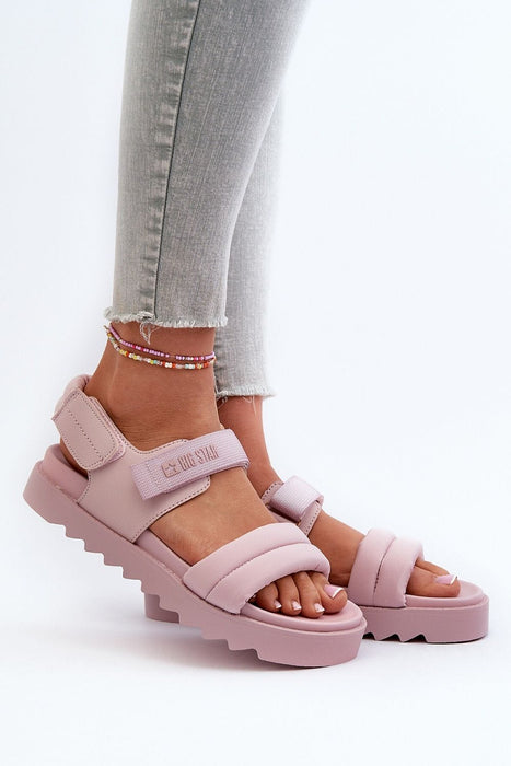 Ukrainian Vibe Pink / 5.5 Rivexa Platform Strap Sandals Rivexa Platform Strap Sandals