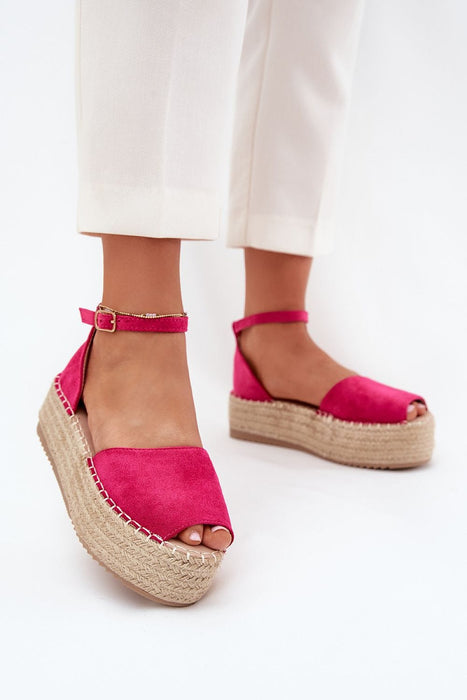 Ukrainian Vibe Pink / 5.5 Solisea Braided Platform Espadrilles Solisea Braided Platform Espadrilles