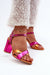 Ukrainian Vibe Rivella Cross-Strap Heeled Sandals Rivella Cross-Strap Heeled Sandals