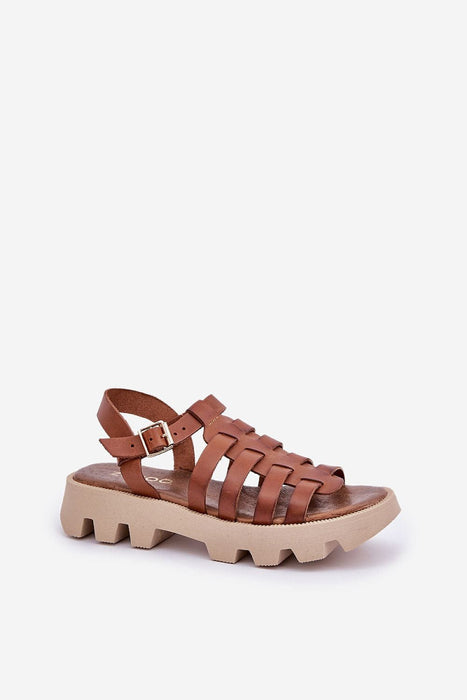 Ukrainian Vibe Rovenne Studded Platform Leather Sandals Rovenne Studded Platform Leather Sandals