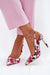 Ukrainian Vibe Rozelinne Rose-Pattern Heel Sandals Rozelinne Rose-Pattern Heel Sandals
