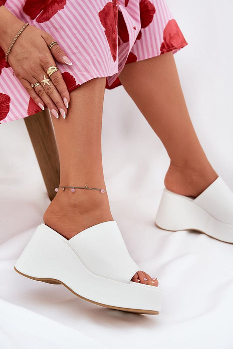 Ukrainian Vibe Selentia Faux Leather Wedge Sandals Selentia Faux Leather Wedge Sandals