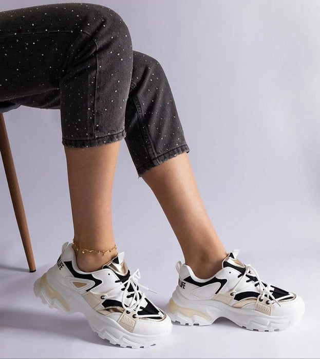 Ukrainian Vibe Selvyna Contrast Sport Sneakers Selvyna Contrast Sport Sneakers