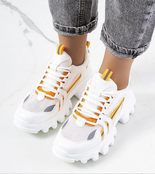Ukrainian Vibe Seralyne Reflective Trim Platform Sneakers Seralyne Reflective Trim Platform Sneakers