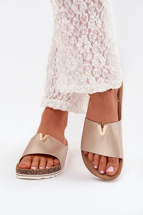 Ukrainian Vibe Serelle Cork Step Slides Serelle Cork Step Slides