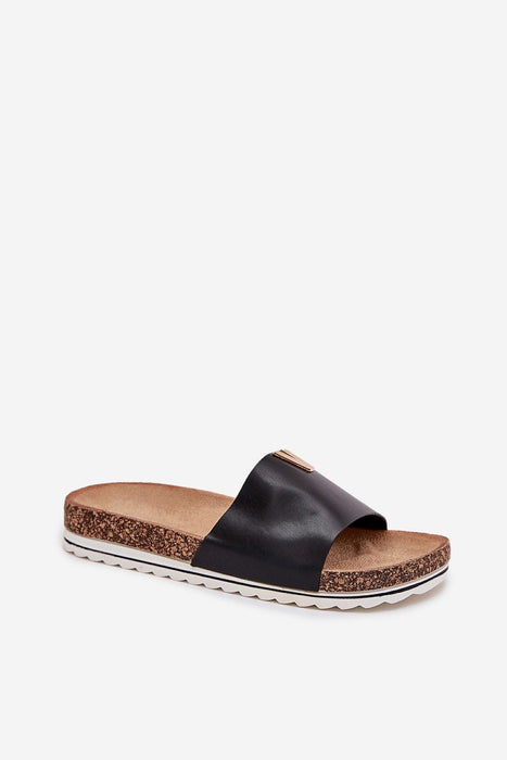 Ukrainian Vibe Serelle Cork Step Slides Serelle Cork Step Slides