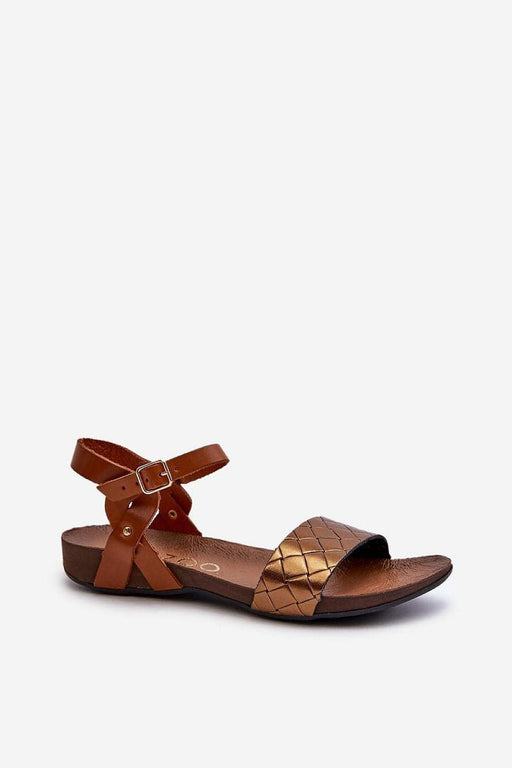 Ukrainian Vibe Sorellia Buckled Leather Sandals Sorellia Buckled Leather Sandals