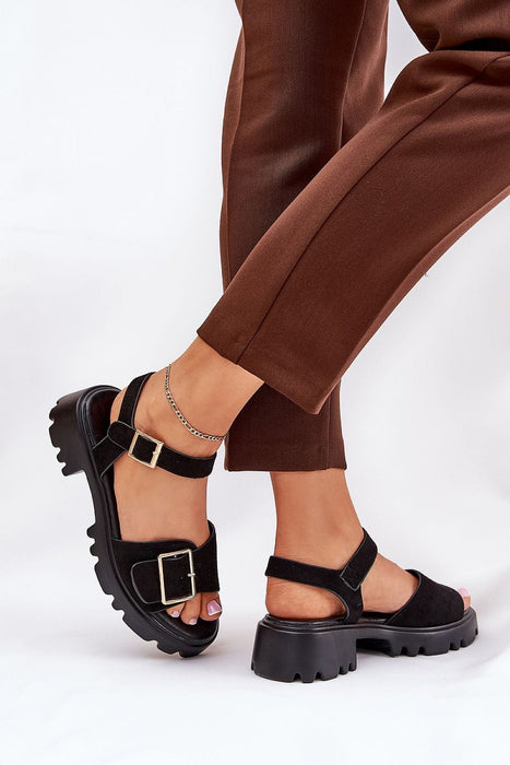 Ukrainian Vibe Talmera Buckled Platform Sandals Talmera Buckled Platform Sandals