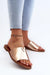 Ukrainian Vibe Talvera Flat Slides with Gold Detail Talvera Flat Slides with Gold Detail