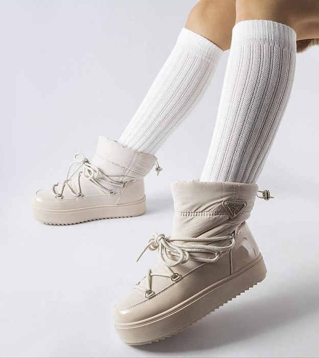 Ukrainian Vibe Tharima insulated slip-on snow boots Tharima insulated slip-on snow boots