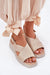 Ukrainian Vibe Veralisse Buckled Wedge Sandals Veralisse Buckled Wedge Sandals