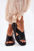 Ukrainian Vibe Veralisse Buckled Wedge Sandals Veralisse Buckled Wedge Sandals