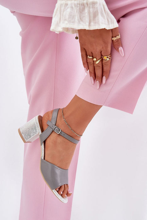 Ukrainian Vibe Veranisse Column Heel Sandals Veranisse Column Heel Sandals