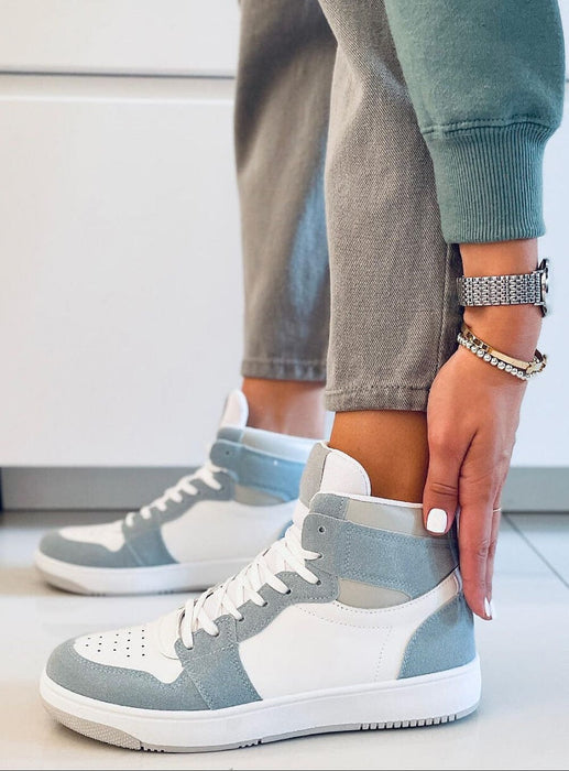 Ukrainian Vibe Verdina Colorblock Lace-Up Sneakers Verdina Colorblock Lace-Up Sneakers