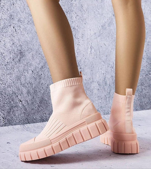 Ukrainian Vibe Viondra Stretch Knit Platform Sneakers Viondra Stretch Knit Platform Sneakers