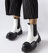 Ukrainian Vibe White / 5.5 Albany Two-Tone Rubber Platform Boots Albany Two-Tone Rubber Platform Boots
