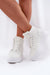 Ukrainian Vibe White / 5.5 Cavora Platform High-Top Sneakers Cavora Platform High-Top Sneakers