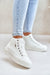 Ukrainian Vibe White / 5.5 Elbrina Insulated Winter Sneakers Elbrina Insulated Winter Sneakers