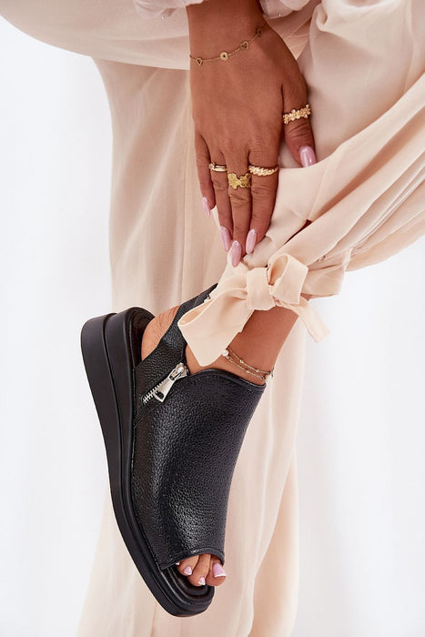 Ukrainian Vibe Zirellan Side-Zip Wedge Sandals Zirellan Side-Zip Wedge Sandals