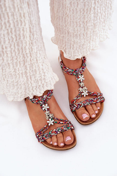 Ukrainian Vibe Zirellia Woven Flat Sandals Zirellia Woven Flat Sandals