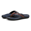 VIONIC SANDAL Men's Tide II Toe Post Sandal Men's Tide II Toe Post Sandal / Navy/Brown
