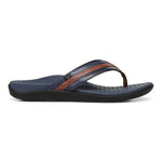 VIONIC SANDAL Men's Tide II Toe Post Sandal Men's Tide II Toe Post Sandal / Navy/Brown