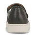 VIONIC SHOES Uptown Mary Jane Flat Charcoal Shimmer Leather Uptown Mary Jane Flat Charcoal Shimmer Leather