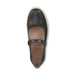 VIONIC SHOES Uptown Mary Jane Flat Charcoal Shimmer Leather Uptown Mary Jane Flat Charcoal Shimmer Leather