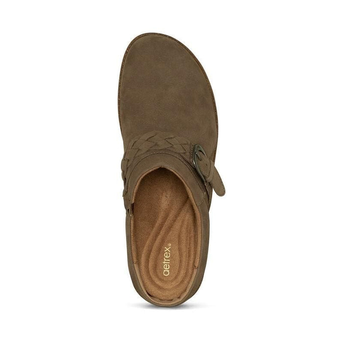 AETREX clogs Libby Comfort Clog Taupe Libby Comfort Clog Taupe