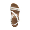 AETREX Sandals Aetrex Gabby Adjustable Quarter Strap Sandal White Aetrex Gabby Adjustable Quarter Strap Sandal White