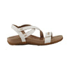 AETREX Sandals Aetrex Gabby Adjustable Quarter Strap Sandal White Aetrex Gabby Adjustable Quarter Strap Sandal White