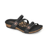 AETREX Sandals EU 36 ( US 6 ) Janey Braided Slide Black 045468308725 Janey Braided Slide Black