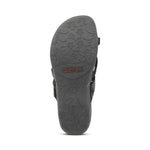 AETREX Sandals Izzy Sparkle Adjustable Slide Sandal Izzy Sparkle Adjustable Slide Sandal / Sparkle Black