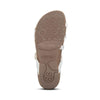 AETREX SANDALS Janey Braided Slide White Janey Braided Slide White