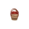 AETREX Sandals Jillian Braided Quarter Strap Sandal Red Jillian Braided Quarter Strap Sandal Red