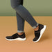 Allie Arch Support Sneakers Black - COMFORTWIZ
