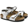 BIRKENSTOCK Back Strap Rio Kids Birko-Flor Silver Rio Kids Birko-Flor Silver