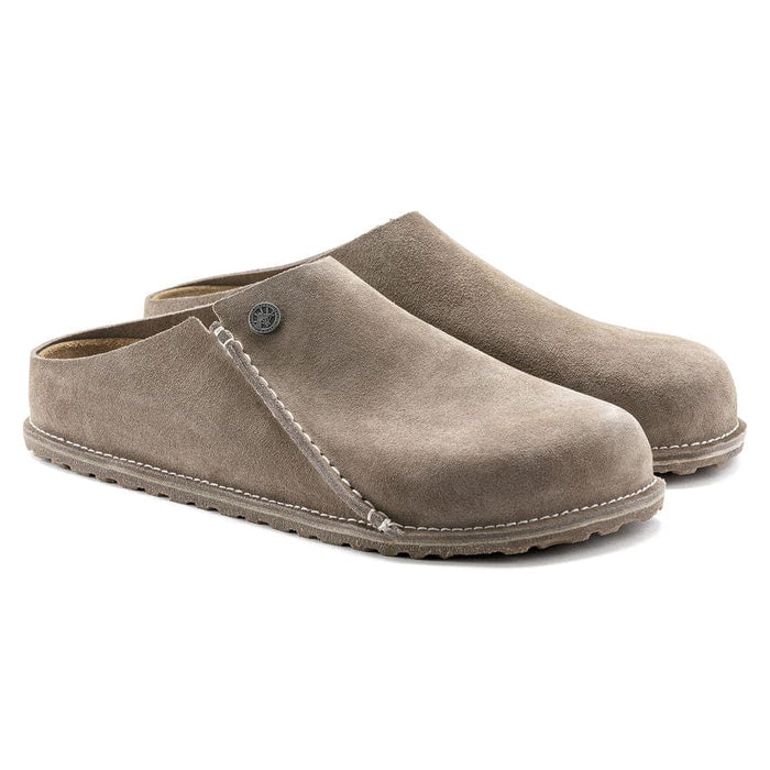 BIRKENSTOCK CLOG Birkenstock Zermatt Suede Gray Taupe Birkenstock Zermatt Suede Gray Taupe