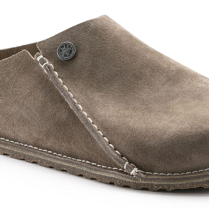 BIRKENSTOCK CLOG Birkenstock Zermatt Suede Gray Taupe Birkenstock Zermatt Suede Gray Taupe