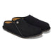 BIRKENSTOCK CLOG Zermatt Premium Suede Leather Black Zermatt Premium Suede Leather Black