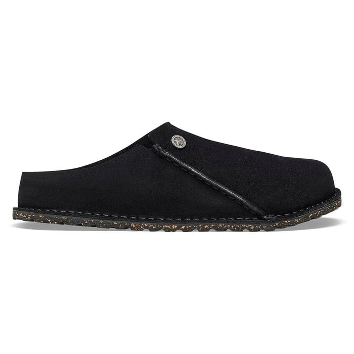 BIRKENSTOCK CLOG Zermatt Premium Suede Leather Black Zermatt Premium Suede Leather Black