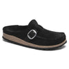 BIRKENSTOCK clogs 35 / Regular/Wide Birkenstock Buckley Suede Leather Black 822698424971 Birkenstock Buckley Suede Leather Black