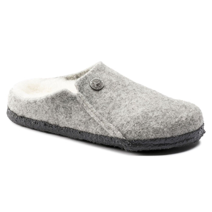 BIRKENSTOCK clogs 36 / Narrow/Mediumk / Light Grey Zermatt Rivet Wool Felt 802436666139 Zermatt Rivet Wool Felt