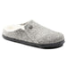 BIRKENSTOCK clogs 36 / Narrow/Mediumk / Light Grey Zermatt Rivet Wool Felt 802436666139 Zermatt Rivet Wool Felt