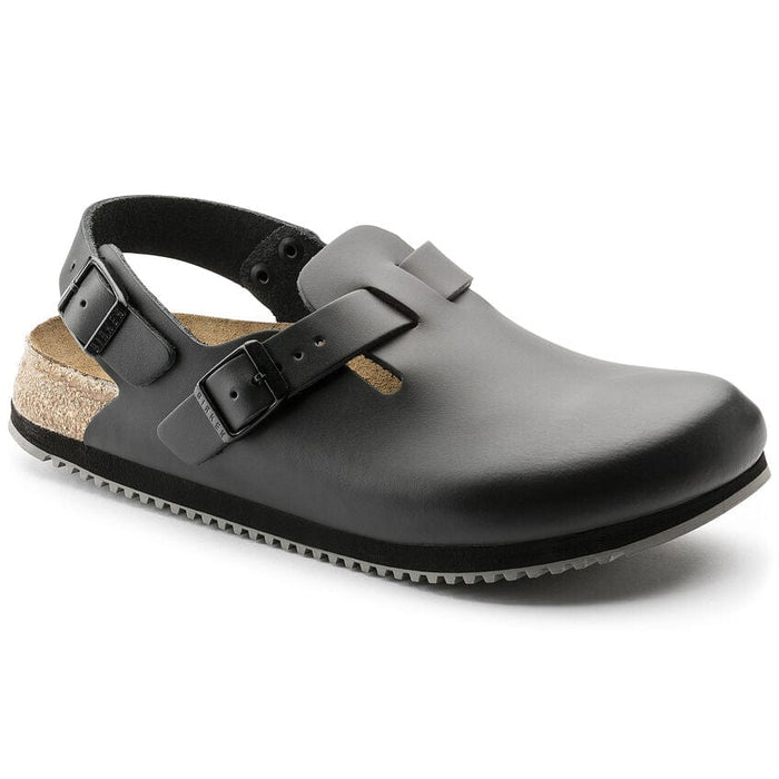 BIRKENSTOCK clogs 36 / Regular/Wide Tokyo Super Grip Leather Black Tokyo Super Grip Leather Black