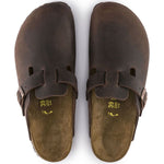 BIRKENSTOCK clogs Birkenstock Boston Oiled Leather Habana Unisex Birkenstock Boston Oiled Leather Habana Unisex