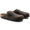 BIRKENSTOCK clogs Birkenstock Boston Oiled Leather Habana Unisex Birkenstock Boston Oiled Leather Habana Unisex